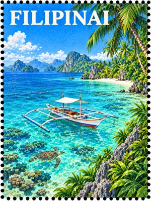 Filipinai: pašto ženklas